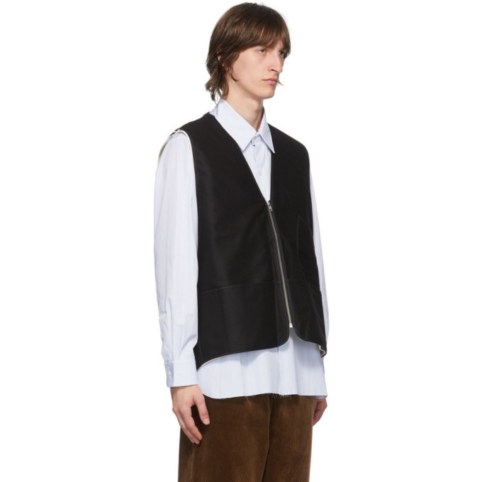 Camiel Fortgens Black Worker Vest Camiel Fortgens