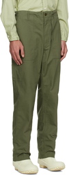 Engineered Garments Khaki Fatigue Trousers