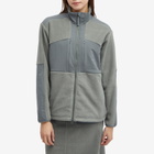 Snow Peak Women's Double Face Fleece Jacket in Grey