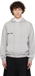 pet-tree-kor Gray 'Tool Tray, Vacuum Day' Hoodie