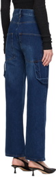 WYNN HAMLYN Indigo Tool Jeans