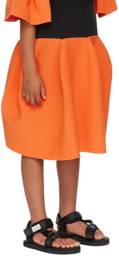 CFCL Kids Black & Orange Pottery Kid 1 Skirt