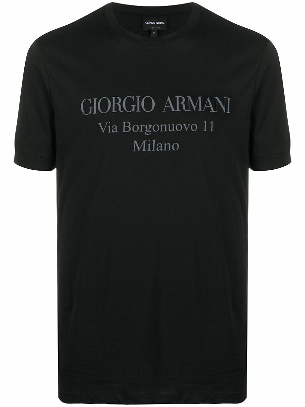 Photo: GIORGIO ARMANI - Logo T-shirt