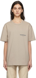 Essentials Tan Jersey T-Shirt