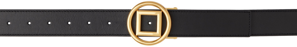 KIMHĒKIM Black Logo Belt