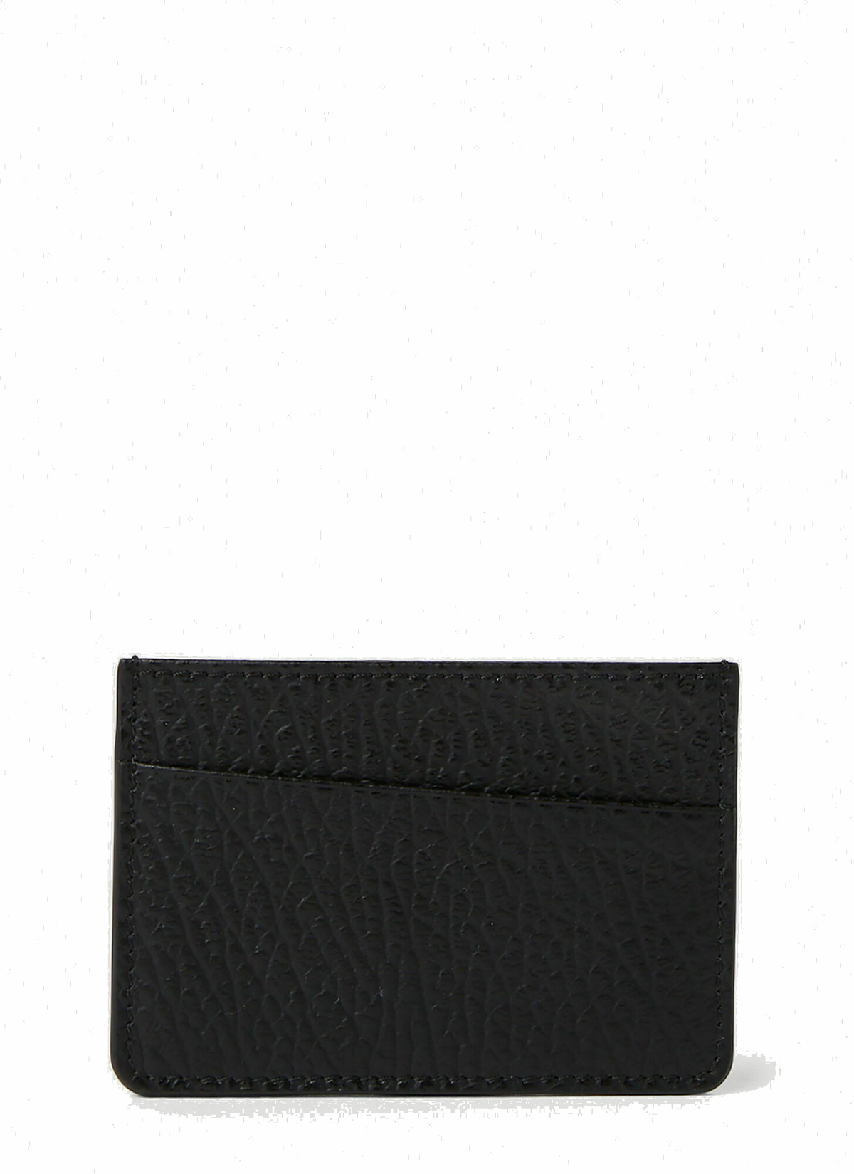 Photo: Logo Stitch Card Holder in Black