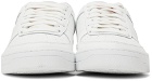 424 White Low Sneakers
