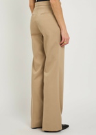 Gabriela Hearst Vesta Straight-leg Cotton Trousers Camel