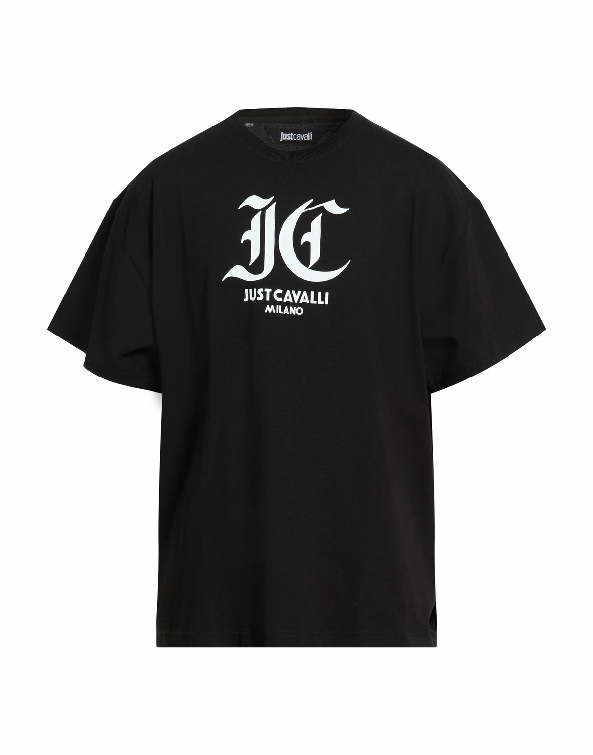 Just Cavalli Mens T-shirt in Black