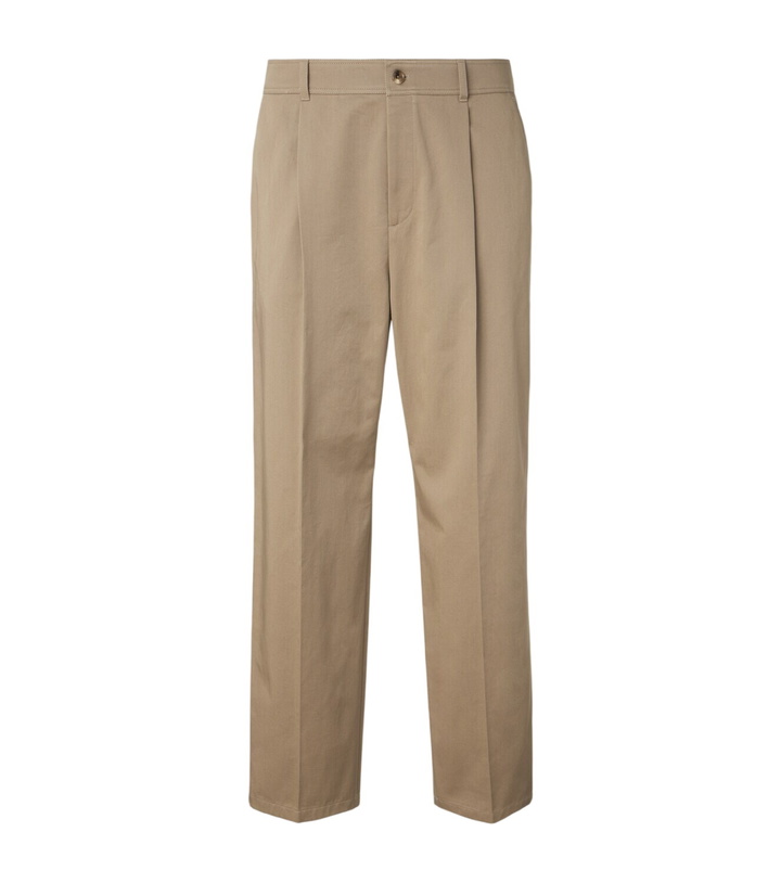 Photo: Valentino Cotton straight pants
