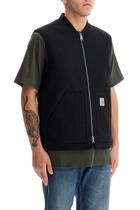 CARHARTT WIP classic padded cotton vest Black