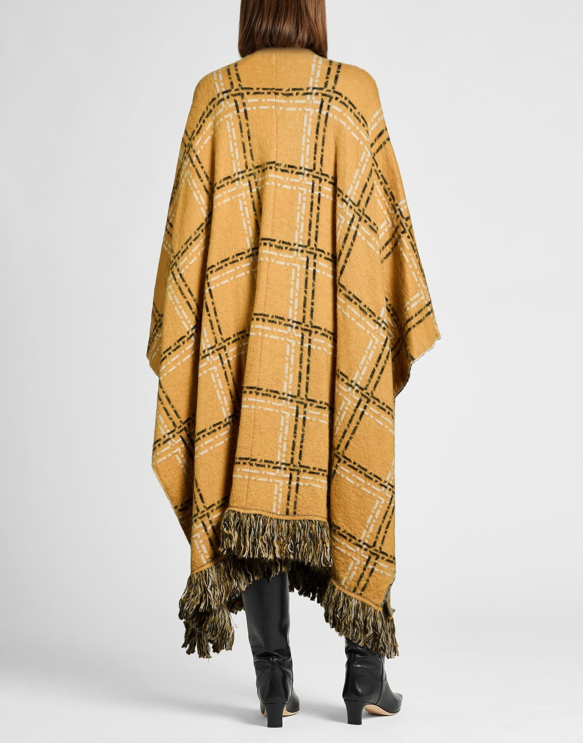 Drumohr Womens Cape in Yellow