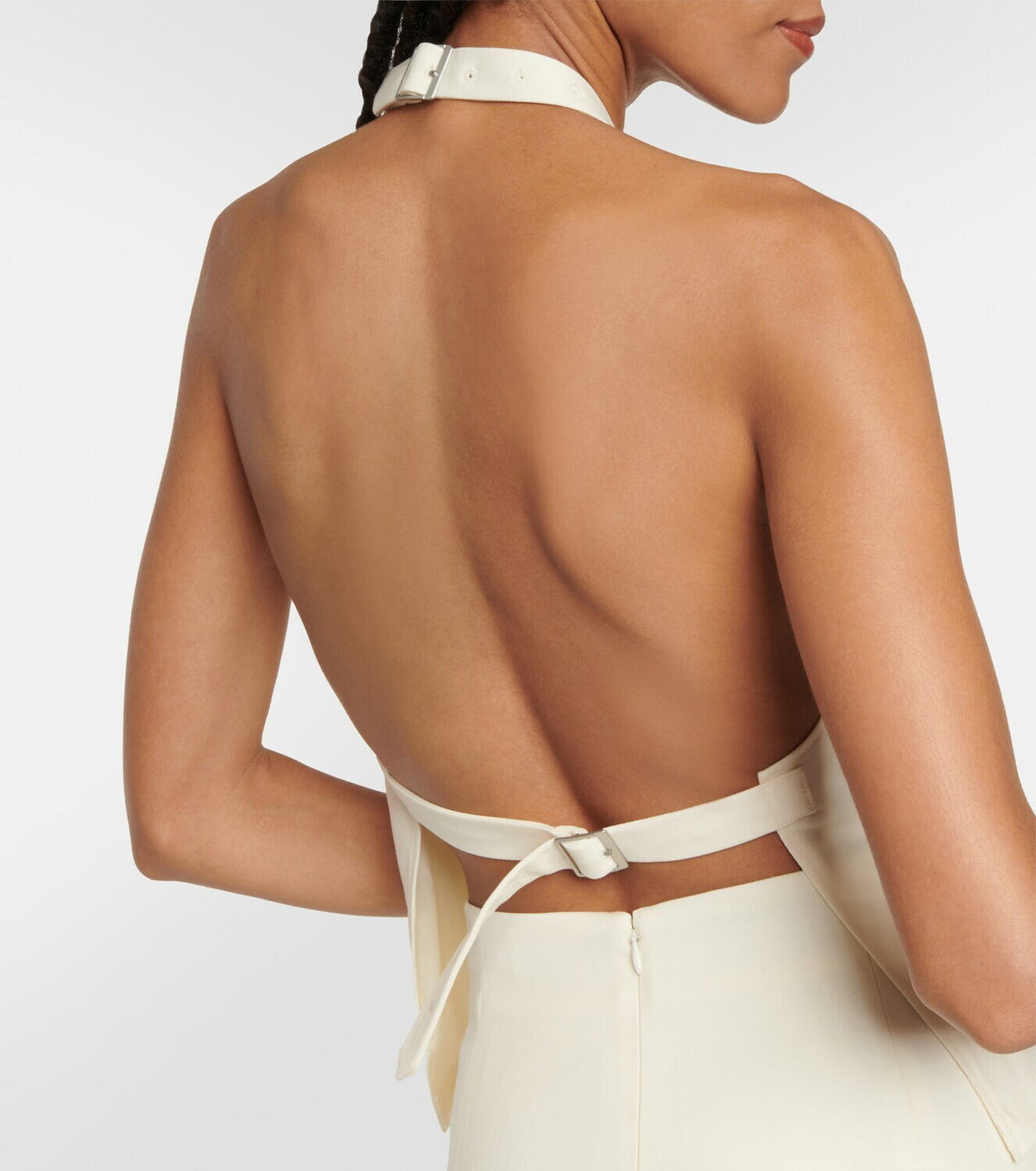 Wardrobe.NYC Halterneck wool top
