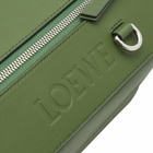 Loewe Men's Convertible Sling Bag in Hunter Green