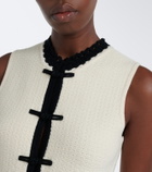 Posse Hattie crochet-trimmed top