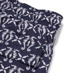 Vilebrequin - Moorea Mid-Length Printed Swim Shorts - Blue