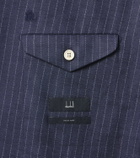 Dunhill Pinstripe double-breasted linen blazer
