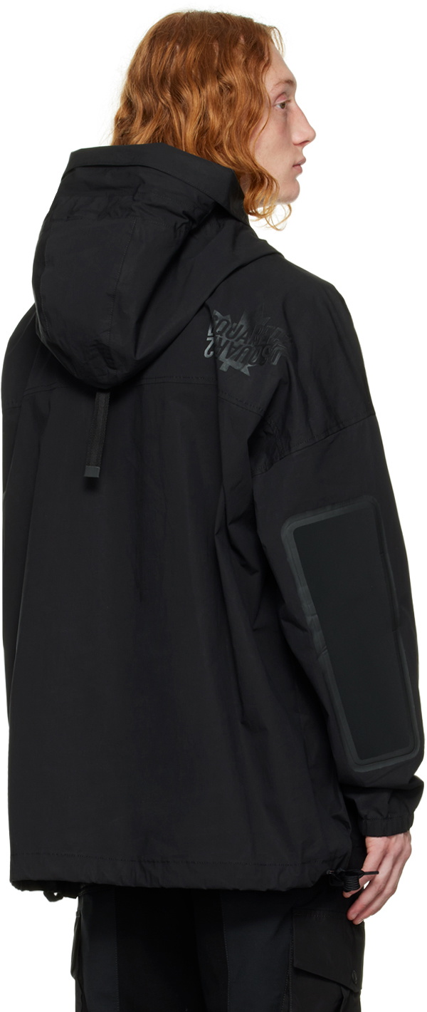 Dsquared2 Black Pullover Jacket