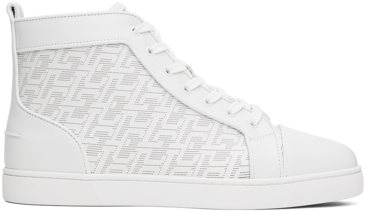 Photo: Christian Louboutin White Louis Orlato Sneakers