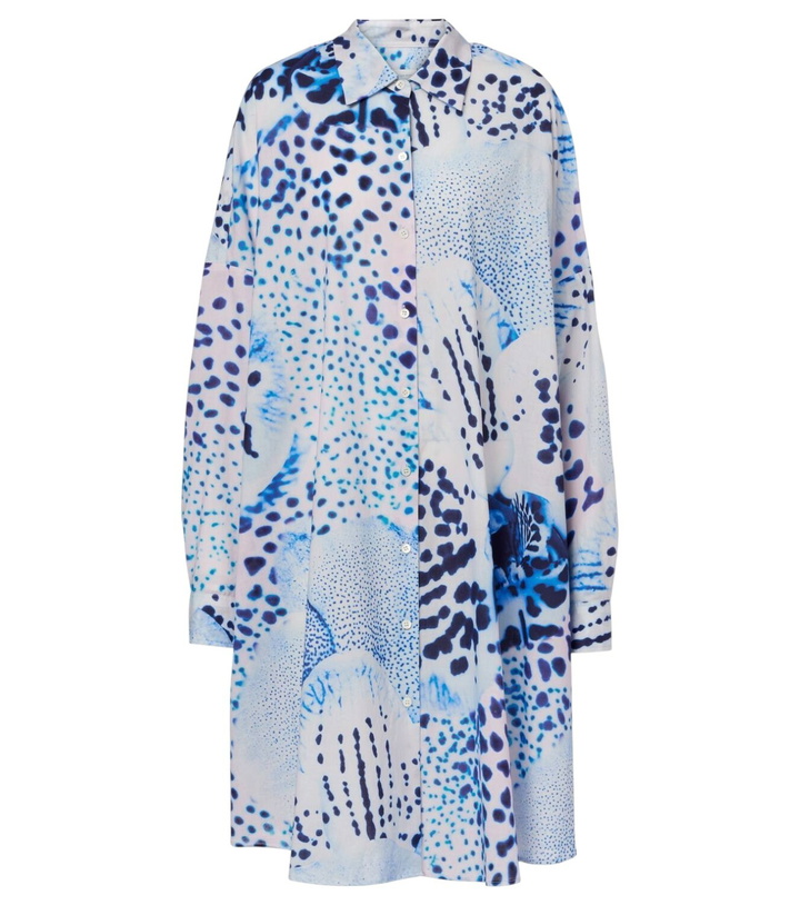Photo: Dries Van Noten Printed cotton voile shirt