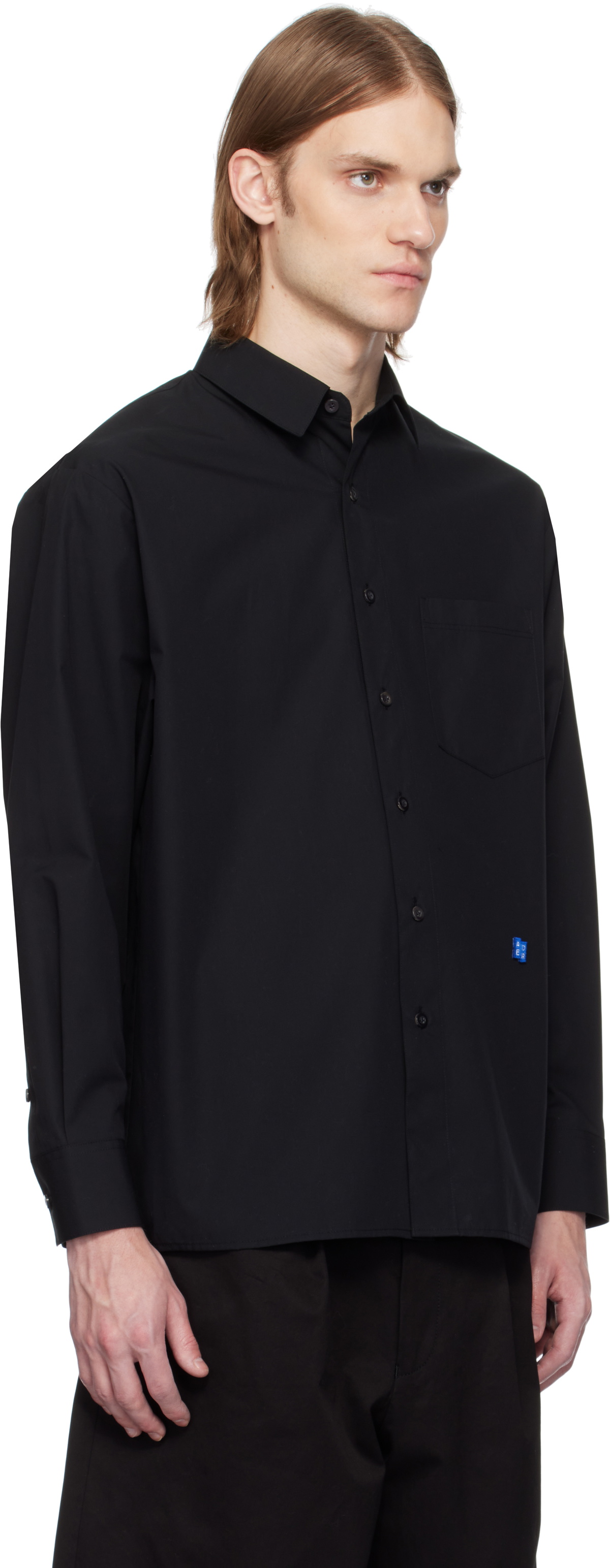 ADER error Black Sig; TRS Tag 01 Shirt