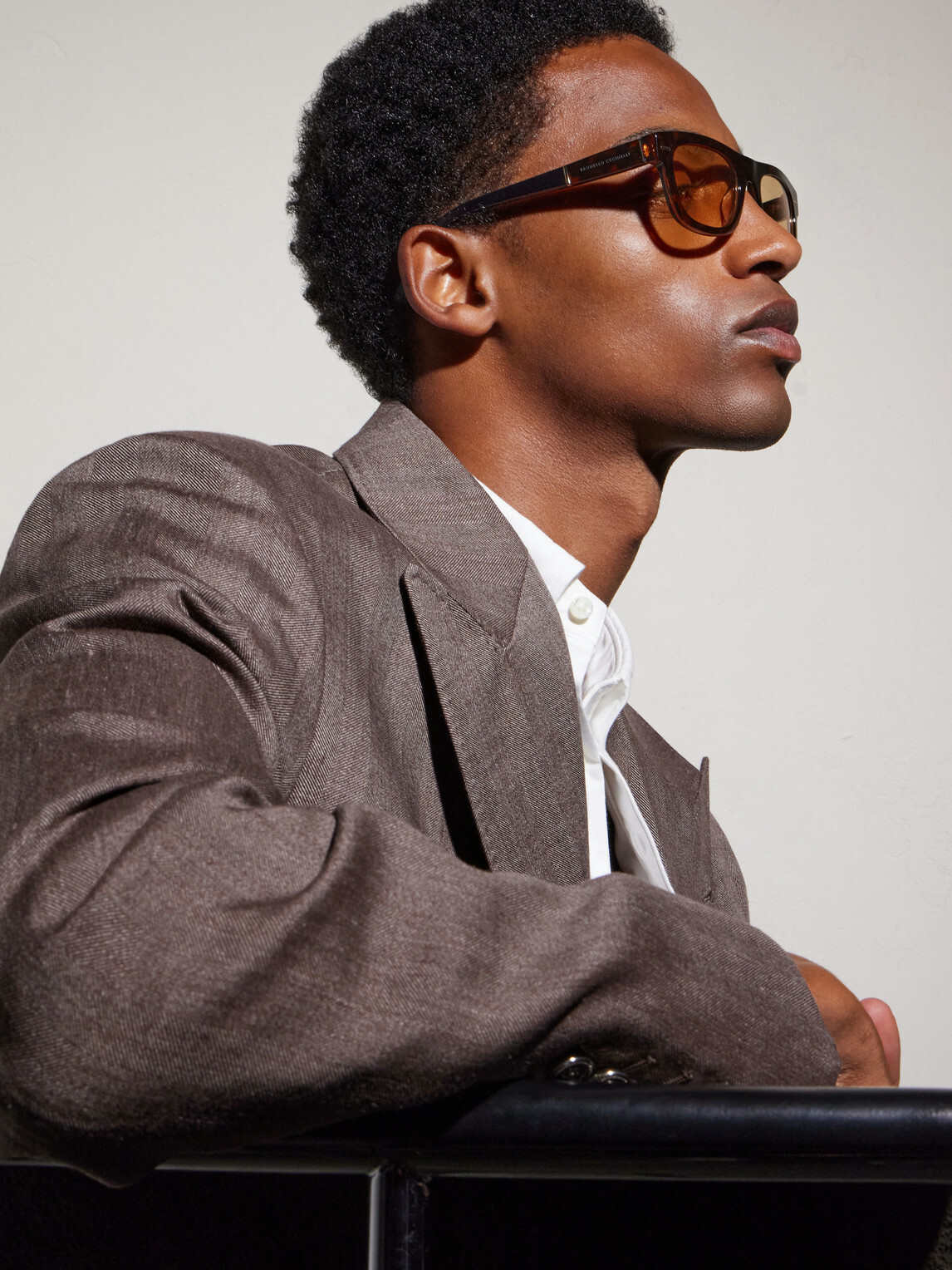 Brunello Cucinelli - Square-Frame Acetate Sunglasses