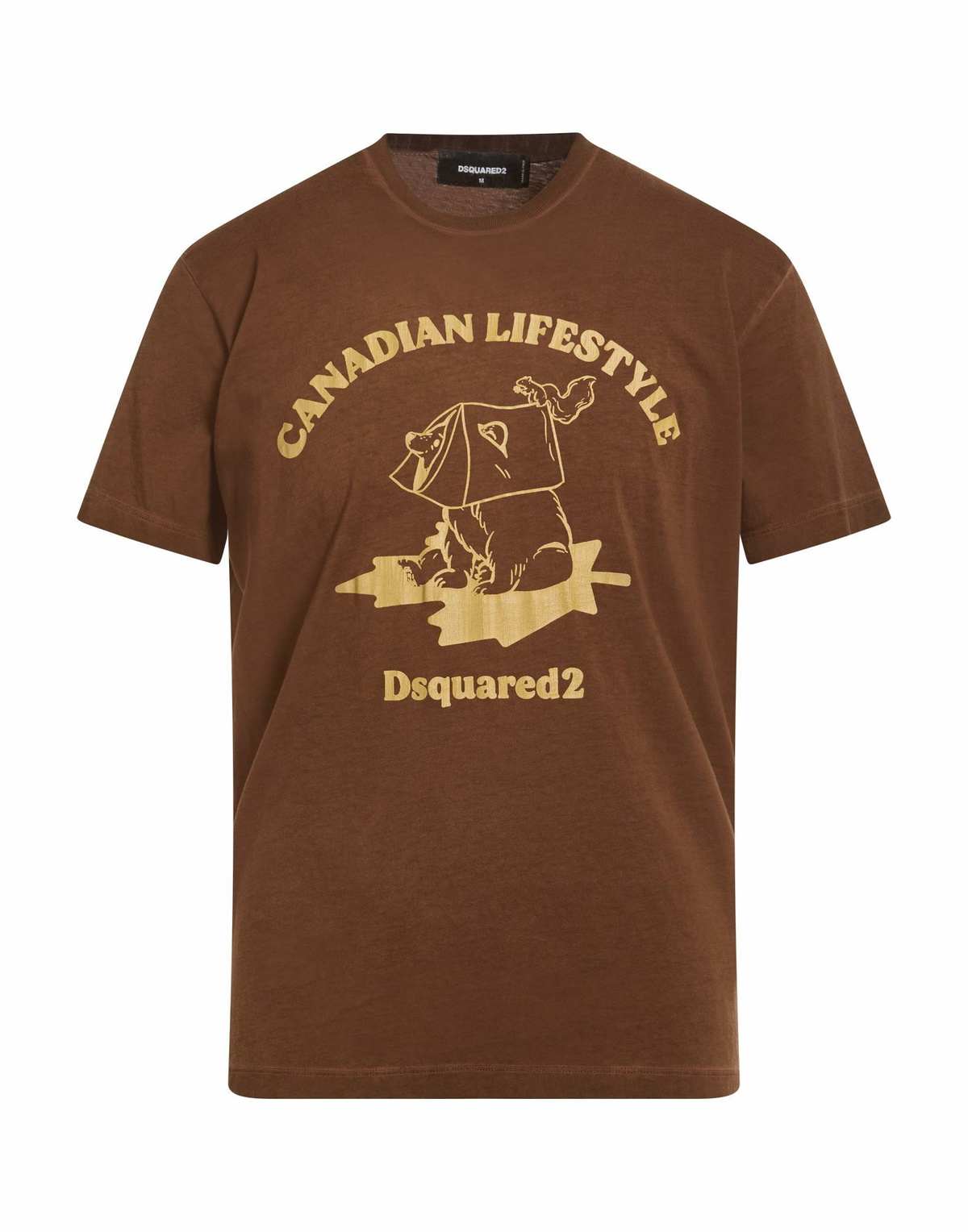 Dsquared2 Mens T-shirt Chocolate in Brown