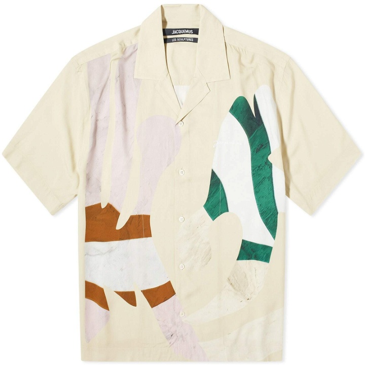 Photo: Jacquemus Men's Jean Bathers Vacation Shirt in Beige