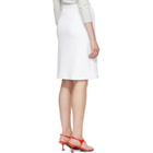 FLORE FLORE White Marie Midi Skirt