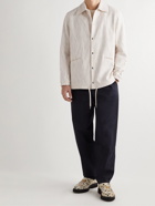 A Kind Of Guise - Campo Coach Striped Cotton-Blend Jacket - Neutrals