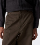 Lemaire Twill barrel-leg pants