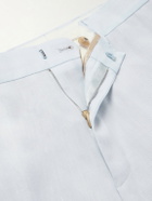 Paul Smith - Straight-Leg Linen Suit Trousers - Blue