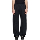 Marine Serre Black Moon Logo Sweatpants
