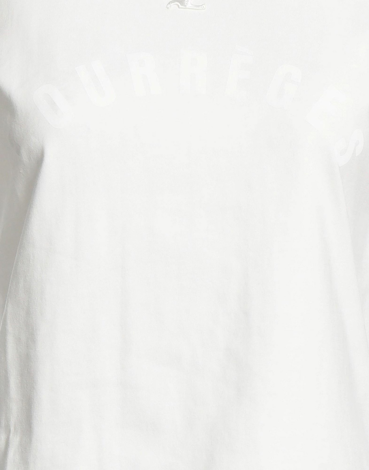 Courrèges Womens T-shirt in White