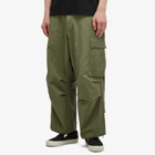 Neighborhood Men's Wide Cargo Pants in Olive Drab