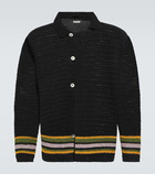 Bode Harbor Stripe cotton cardigan