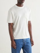 Canali - Plain Cotton-Jersey T-Shirt - Neutrals