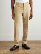 Loro Piana - Jarno Hamptons Straight-Leg Cotton-Corduroy Trousers - Neutrals