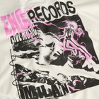 END. Records T-Shirt in Ecru