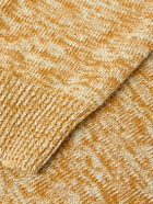 Federico Curradi - Linen and Cotton-Blend Sweater - Orange