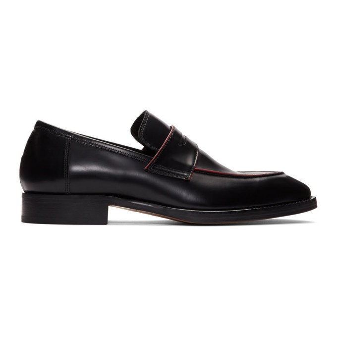 Photo: Paul Smith Black and Red Ridley Loafers