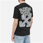 Off-White Men's Carlos Graffiti Arrow Slim T-Shirt in Black