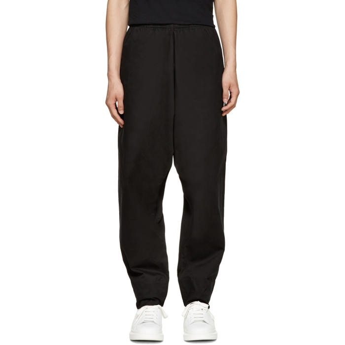 Photo: Marcelo Burlon County of Milan Black Sarouel Guines Lounge Pants