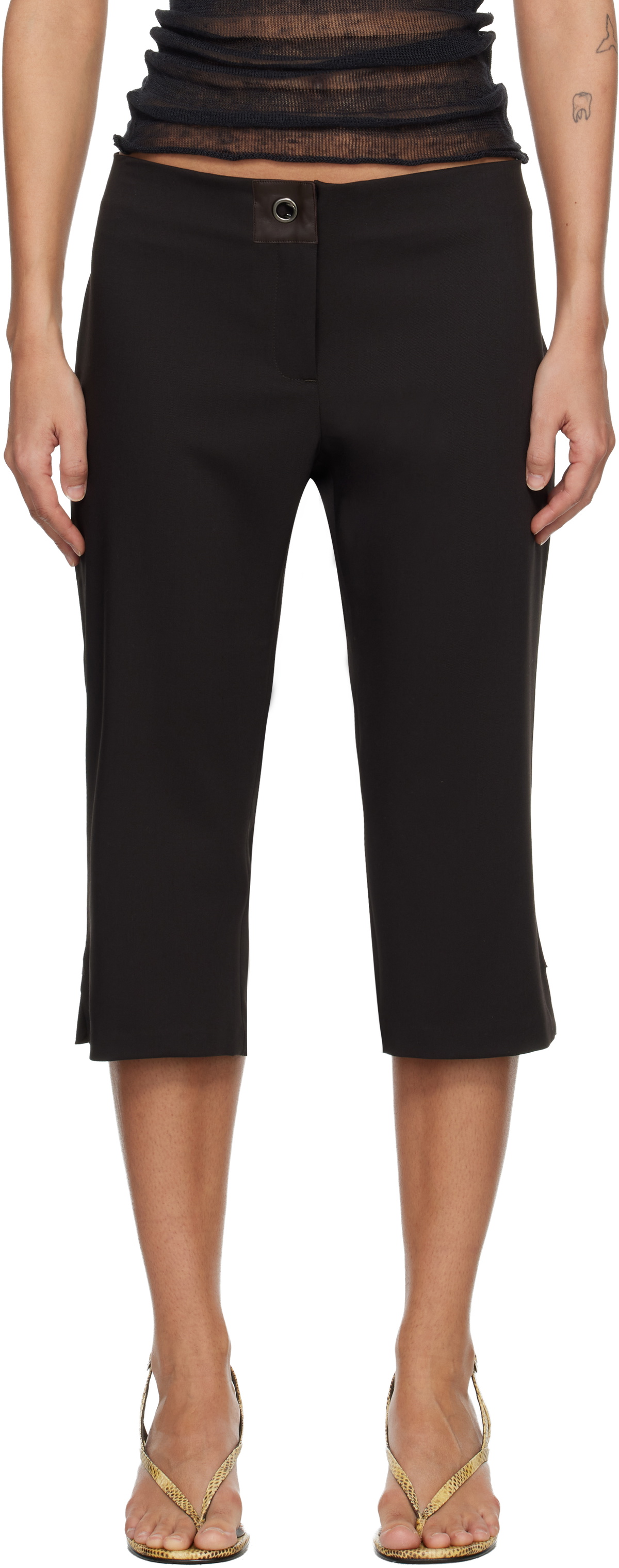 Paloma Wool Brown Salin Trousers