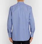 Comme des Garçons SHIRT - Striped Cotton-Poplin Shirt - Men - Blue