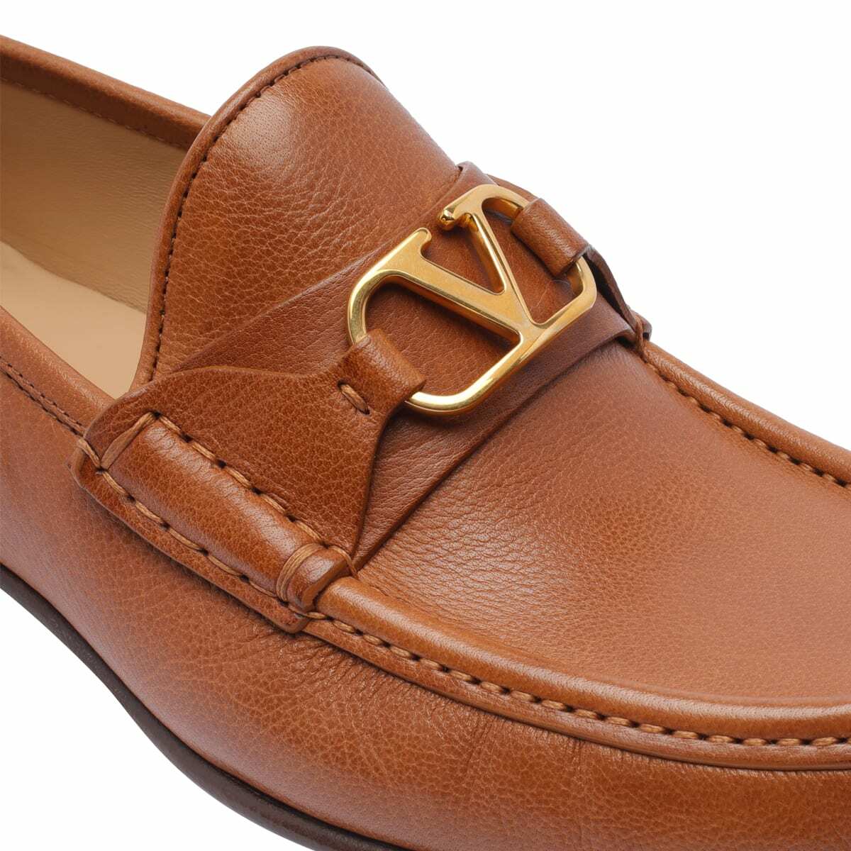 Valentino Garavani Men Mud Suede Vlogo Signature Loafers main image 1