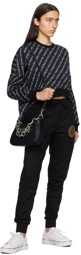 Versace Jeans Couture Black Hardware Bag