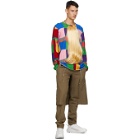 Comme des Garcons Homme Plus Multicolor Intarsia Crewneck Sweater