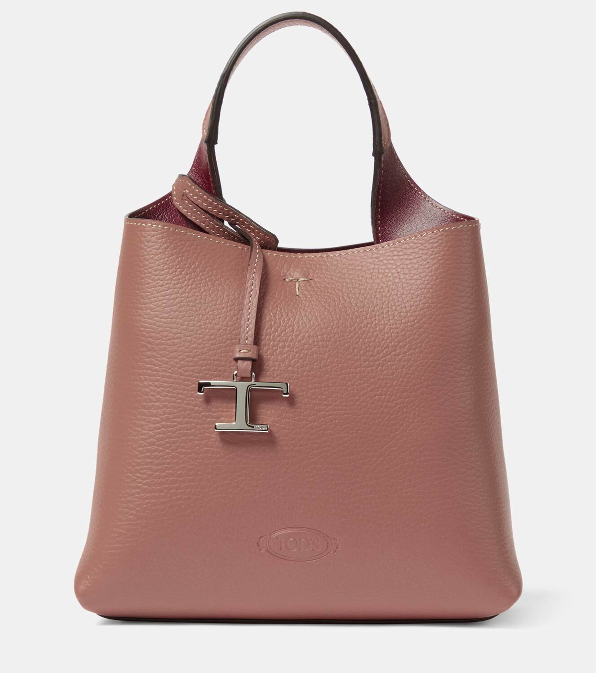 【関税＆送料込み】Tod'S 'Apa' Brown Leather Bag Tod's 'apa' Small Brown Leather Bag | italist