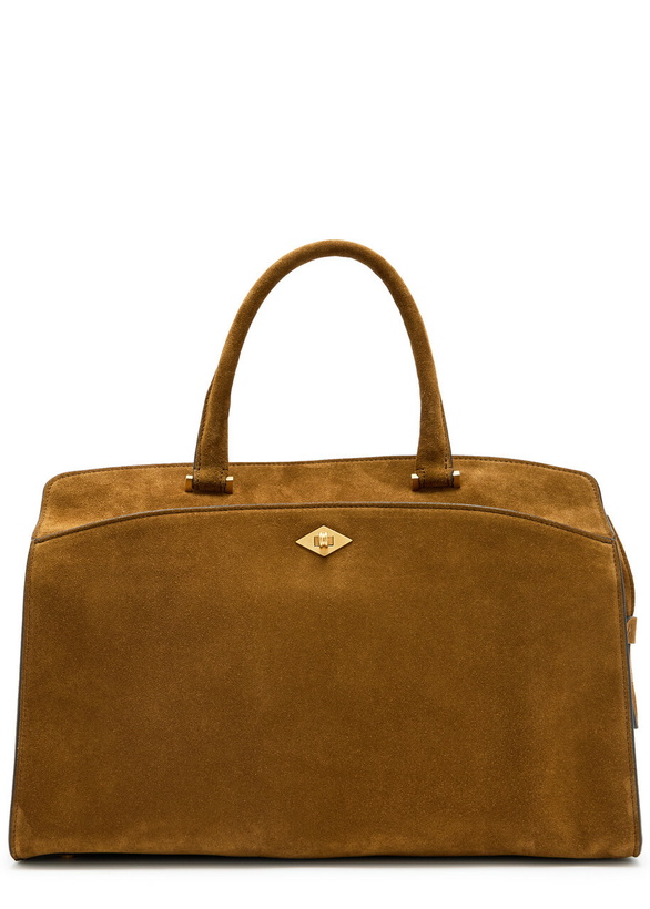Photo: Metier Private Eye Suede Tote bag - Tan - One Size